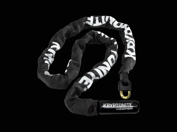 Clearance Trek Bikes Kryptonite Keeper 712 Integrated Chain Lock Black