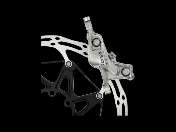Online Trek Bikes SRAM Level Ultimate Stealth 4-Piston Hydraulic Brakeset Silver