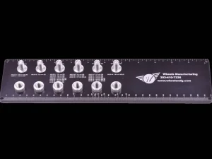 Discount Trek Bikes Wheels Manufacturing Benchtop Shop Rulers Black