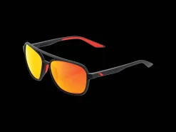 Sale Trek Bikes 100% Kasia HiPER Lens Sunglasses Black/Red