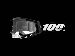 Outlet Trek Bikes 100% Racecraft 2 Clear Lens Goggles Red