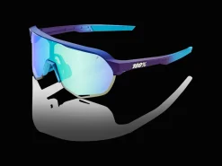 Hot Trek Bikes 100% S2 Standard Lens Sunglasses Gold/Black