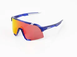 Online Trek Bikes 100% Trek Team Edition S3 HiPER Lens Sunglasses Blue/Red