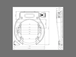 Cheap Trek Bikes ABUS Ring Lock 4650L NR with Removable Key Black