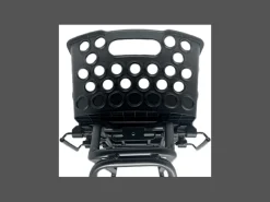 Discount Trek Bikes BiKASE DairyMan X Rear Bike Basket Black
