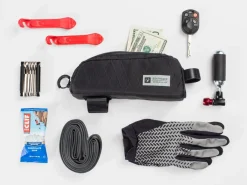 Fashion Trek Bikes Bontrager Adventure Top Tube Bag Black/Silver