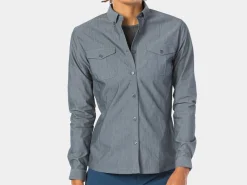 Fashion Trek Bikes Bontrager Adventure Women's Cycling Chambray Shirt
