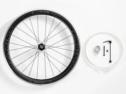 Clearance Trek Bikes Bontrager Aeolus Comp 5 TLR Road Wheel Black/Anthracite