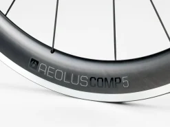 Clearance Trek Bikes Bontrager Aeolus Comp 5 TLR Road Wheel Black/Anthracite