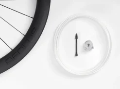 Shop Trek Bikes Bontrager Aeolus Elite 50 TLR Disc Road Wheel Black