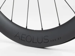 Sale Trek Bikes Bontrager Aeolus Pro 51 TLR Disc Road Wheel Black