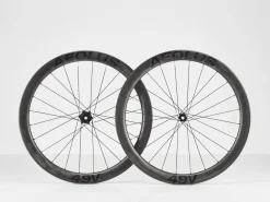 Best Trek Bikes Bontrager Aeolus Pro 49V Disc TLR Road Wheel Black