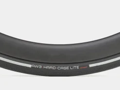 Discount Trek Bikes Bontrager AW3 Hard-Case Lite Reflective Road Tire Black/Reflective