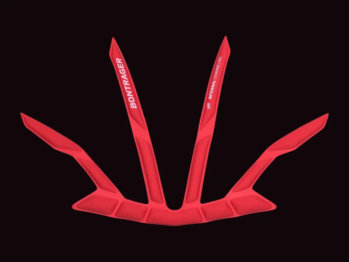 Flash Sale Trek Bikes Bontrager Ballista Mips Bike Helmet Fit Pad Kit Red