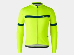 Discount Trek Bikes Bontrager Circuit Long Sleeve Cycling Jersey Radioactive Yellow