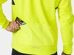 Hot Trek Bikes Bontrager Circuit Softshell Cycling Jacket Visibility Yellow