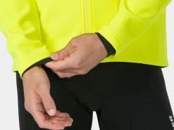 Hot Trek Bikes Bontrager Circuit Softshell Cycling Jacket Visibility Yellow