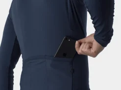 Sale Trek Bikes Bontrager Circuit Thermal Long Sleeve Cycling Jersey Deep Dark Blue