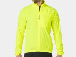 Discount Trek Bikes Bontrager Circuit Windshell Wind Jacket Visibility Yellow