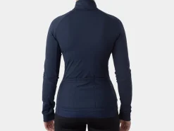 Outlet Trek Bikes Bontrager Circuit Women's Thermal Long Sleeve Cycling Jersey Deep Dark Blue