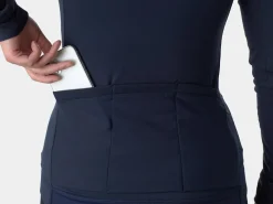 Outlet Trek Bikes Bontrager Circuit Women's Thermal Long Sleeve Cycling Jersey Deep Dark Blue