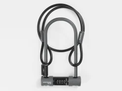 Online Trek Bikes Bontrager Elite Combo U-Lock with 4' Cable Black