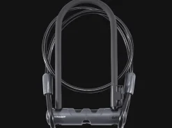 Flash Sale Trek Bikes Bontrager Elite Keyed U-Lock with 4' Cable Black