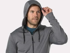 Clearance Trek Bikes Bontrager Evoke Mountain Bike Hoodie Charcoal