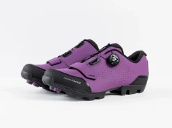 Best Trek Bikes Bontrager Foray Women's Mountain Bike Shoe Purple Lotus