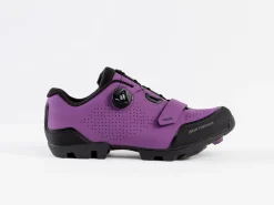 Best Trek Bikes Bontrager Foray Women's Mountain Bike Shoe Purple Lotus