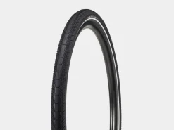 Hot Trek Bikes Bontrager H2 Hard-Case Ultimate Reflective Hybrid Tire Black/Reflective