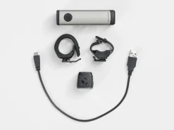 Best Trek Bikes Bontrager Ion Comp R/Flare R City Bike Light Set Metallic Gunmetal