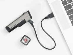 Best Trek Bikes Bontrager Ion Comp R/Flare R City Bike Light Set Metallic Gunmetal