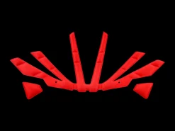 Hot Trek Bikes Bontrager Lithos/Rally Helmet Fit Pad Kit Red