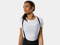 Shop Trek Bikes Bontrager Mesh Women's Short Sleeve Cycling Baselayer White
