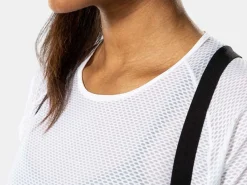 Shop Trek Bikes Bontrager Mesh Women's Short Sleeve Cycling Baselayer White