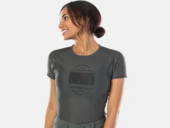 Shop Trek Bikes Bontrager Mesh Women's Short Sleeve Cycling Baselayer White