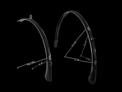 Outlet Trek Bikes Bontrager NCS Fender Set Black