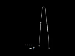 New Trek Bikes Bontrager NCS 35mm Fender Alloy Front Strut Kit Grey