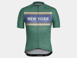 Fashion Trek Bikes Bontrager New York State Cycling Jersey Green
