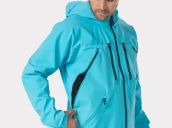 Best Sale Trek Bikes Bontrager OMW Softshell Mountain Bike Jacket Azure