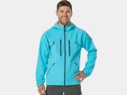 Best Sale Trek Bikes Bontrager OMW Softshell Mountain Bike Jacket Azure