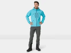 Best Sale Trek Bikes Bontrager OMW Softshell Mountain Bike Jacket Azure