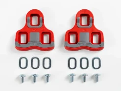 Cheap Trek Bikes Bontrager Road Clipless 6 Degree Pedal Cleat Set Red