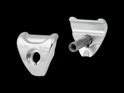 Best Trek Bikes Bontrager Rotary Head Seatpost 7x10mm Saddle Clamp Ears Silver