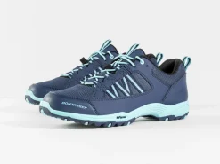 Online Trek Bikes Bontrager SSR Women's Multisport Bike Shoe Nautical Navy/Miami Green