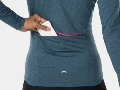 Best Sale Trek Bikes Bontrager Vella Women's Thermal Long Sleeve Cycling Jersey Quicksilver