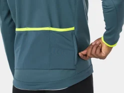 Best Trek Bikes Bontrager Velocis Subzero Softshell Cycling Jacket Battleship Blue