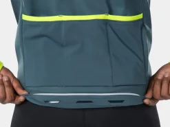 Best Trek Bikes Bontrager Velocis Subzero Softshell Cycling Jacket Battleship Blue