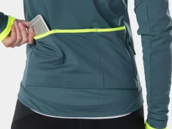 Best Sale Trek Bikes Bontrager Velocis Women's Subzero Softshell Cycling Jacket Battleship Blue